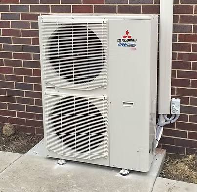 Split System Install &mdash; Outdoor Unit